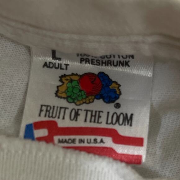 Vintage 90s 1994 NBA Houston Rockets Gallery Furniture Promo T-Shirt Size L - Picture 3 of 11